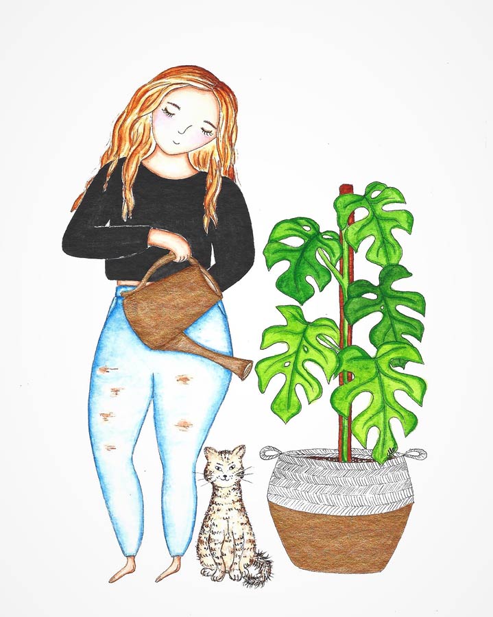 Plant Cat Lady